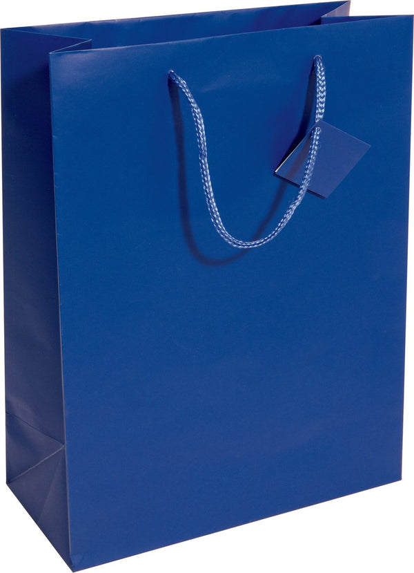 Sigel cadeautas groot 260x330x120mm ultramarijn blauw