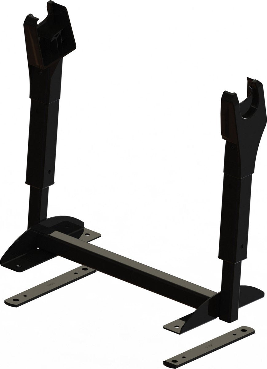 Steco mini mee maxi cosi adapter voor de bakfiets mat zwart