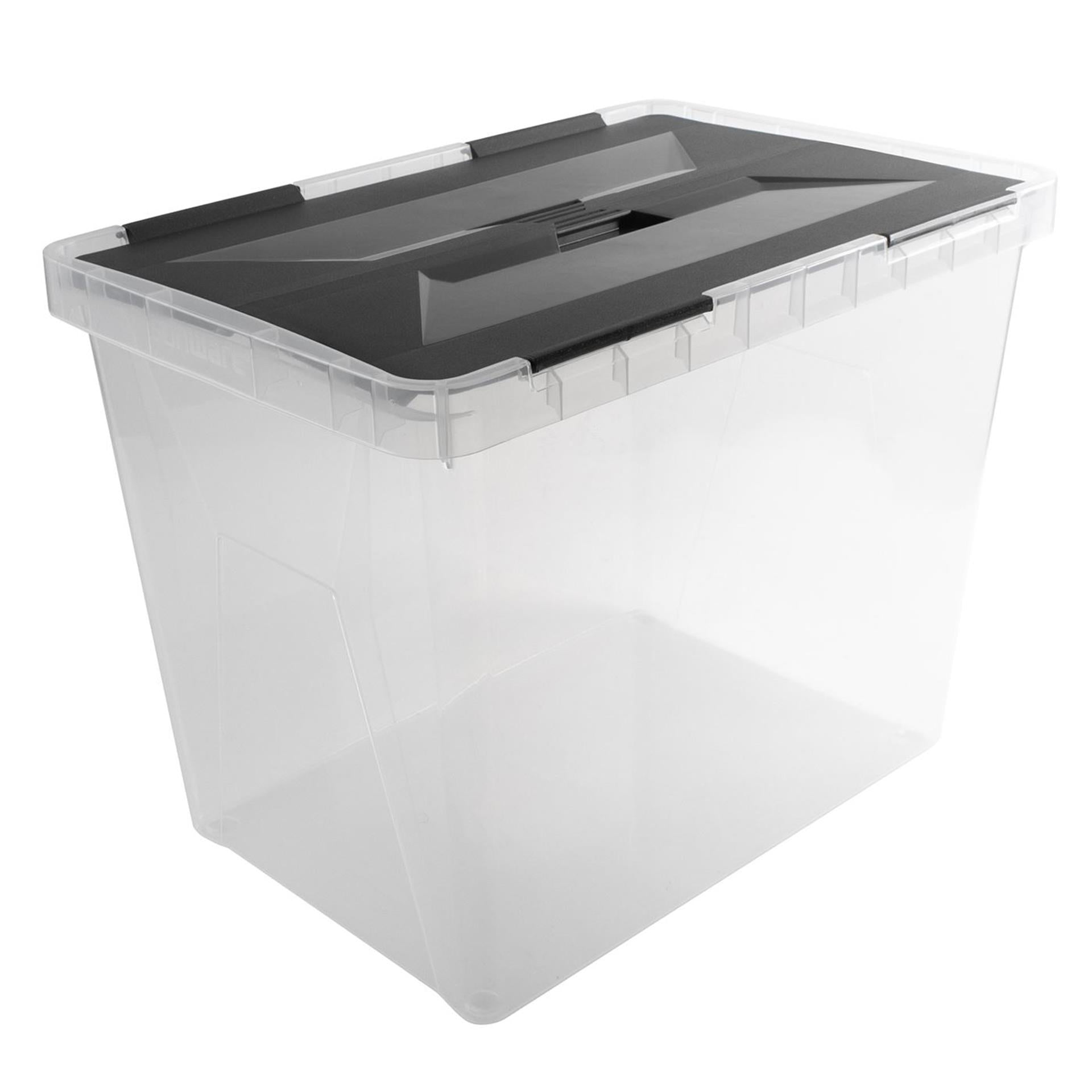 Sunware onyx opbergbox 40l transparant