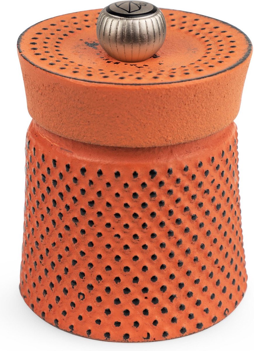 Peugeot bali fonte pepermolen 8 cm - oranje - gietijzer