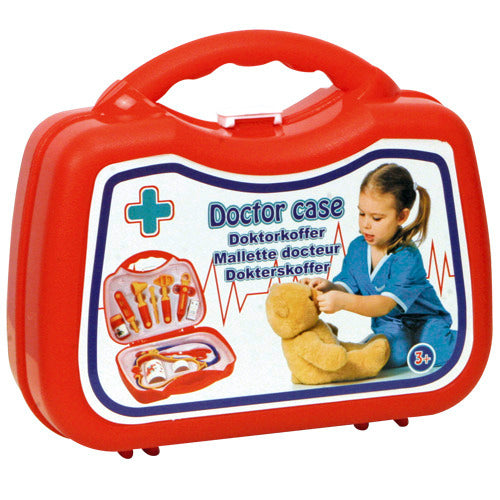 Basis dokterskoffer rood