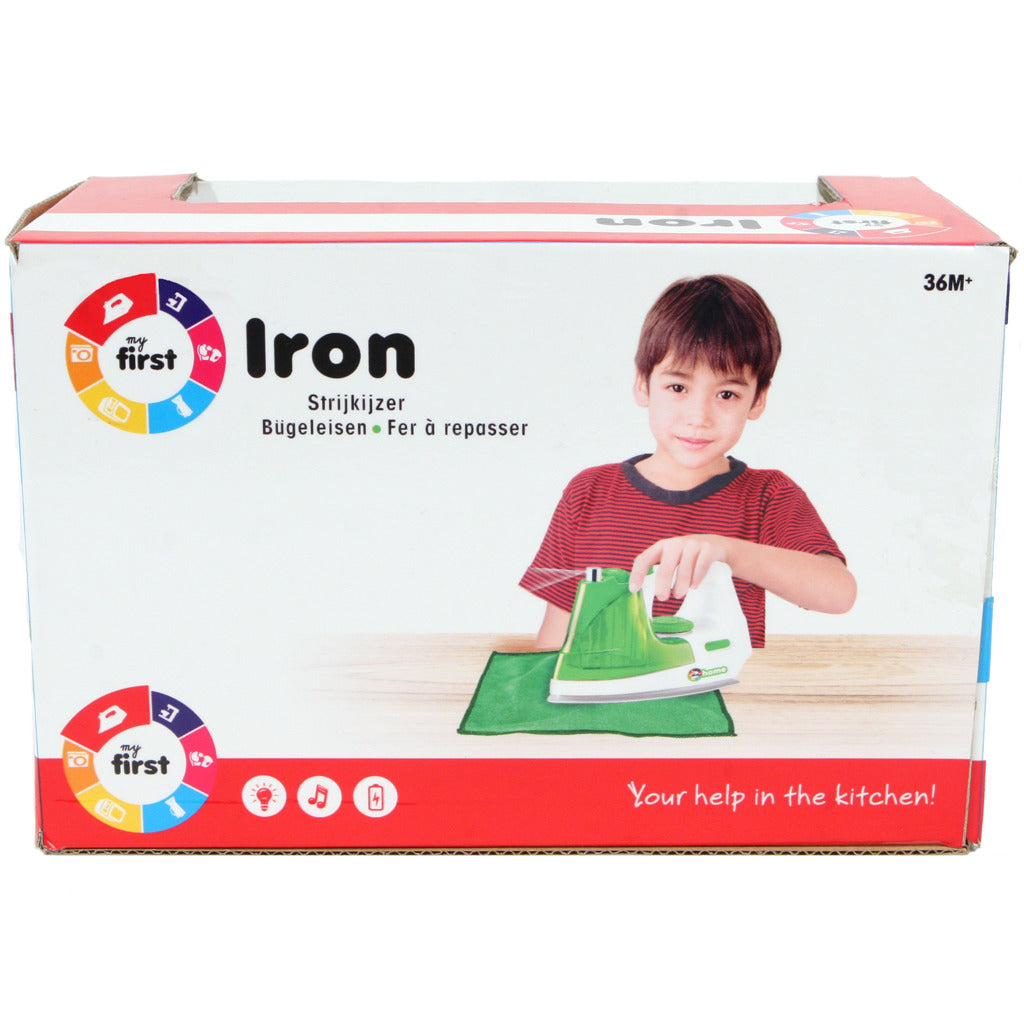 Mijn eerste mijn eerste strijkijzer assorti