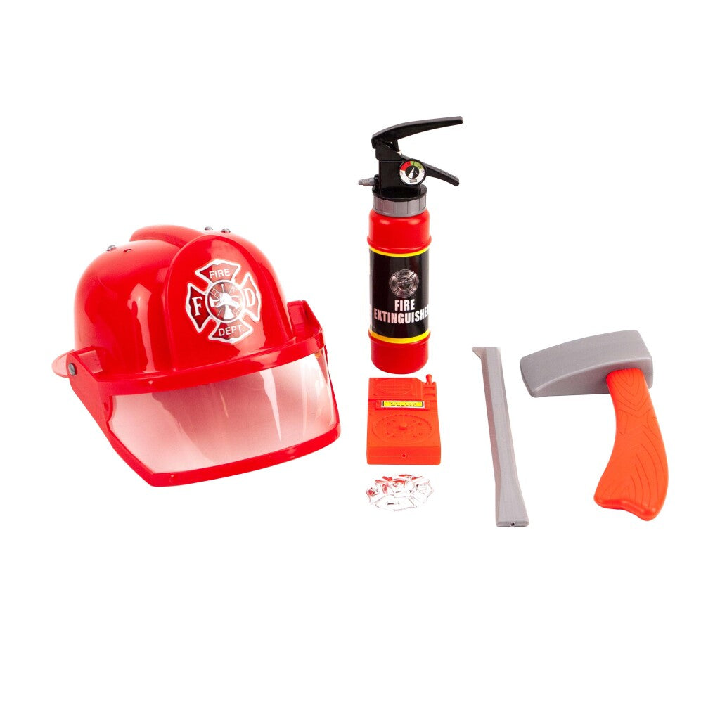 Basis brandweer speelset 6-delig
