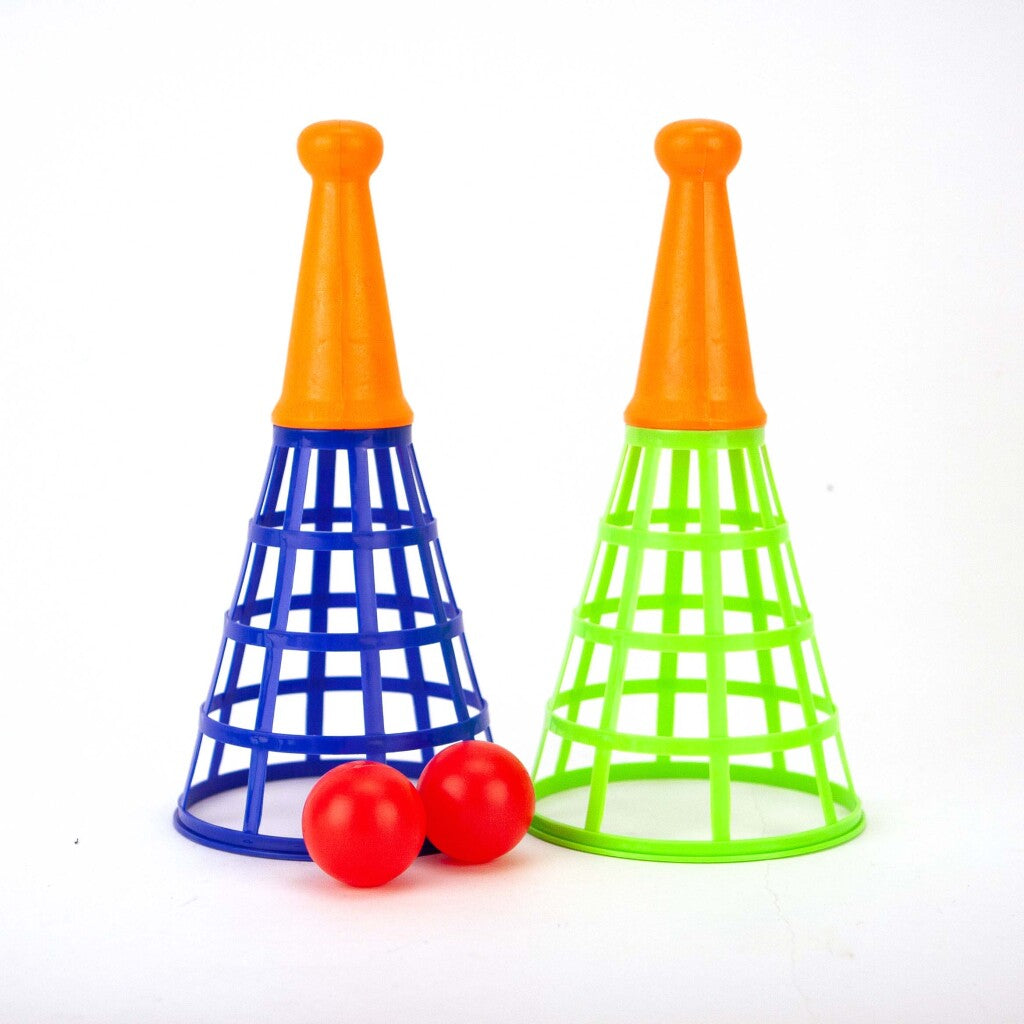 Basis schiet- en vangspel 4-delig