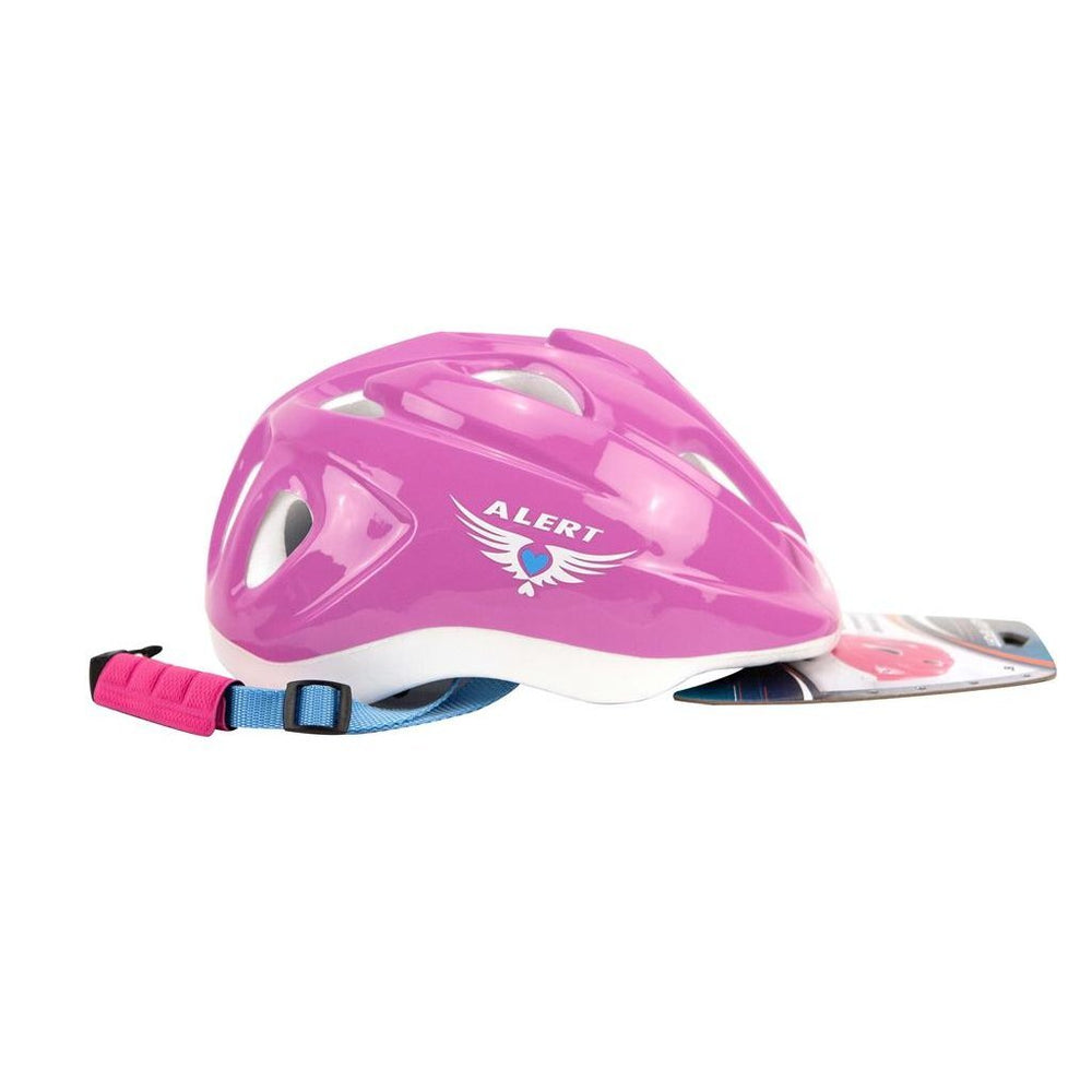 Alert verstelbare helm roze