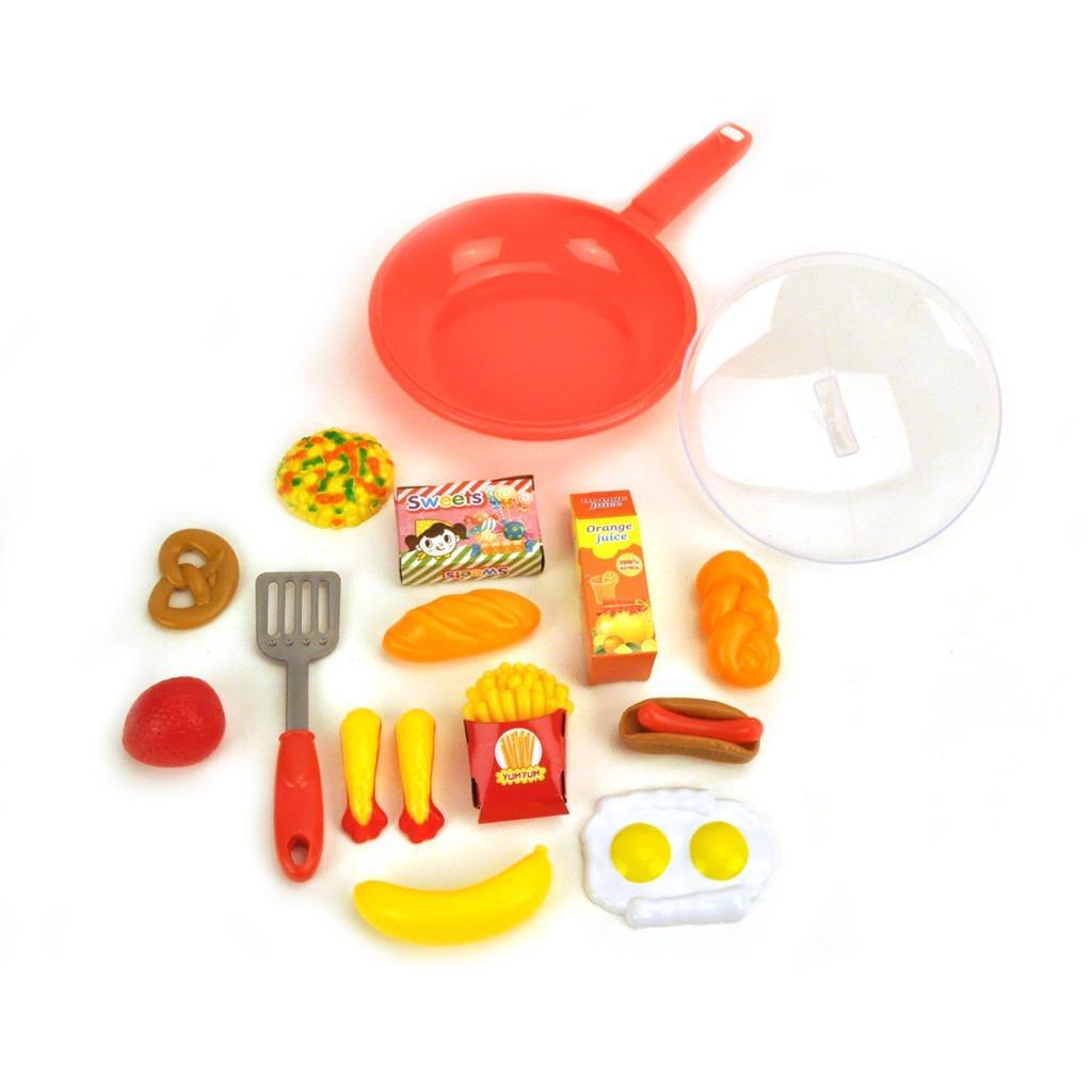 Basis pan met voedsel