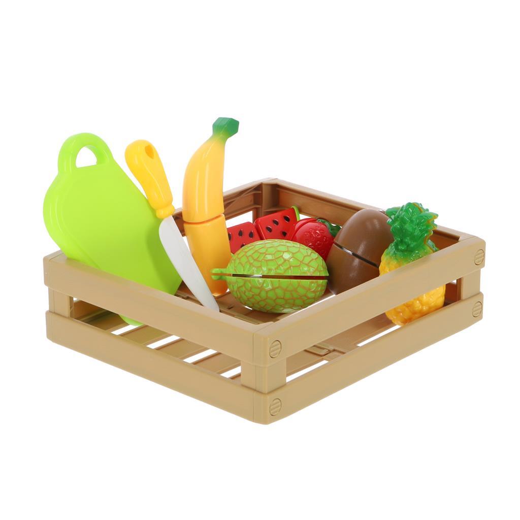Basis fruitsnijset met klittenband in kistje