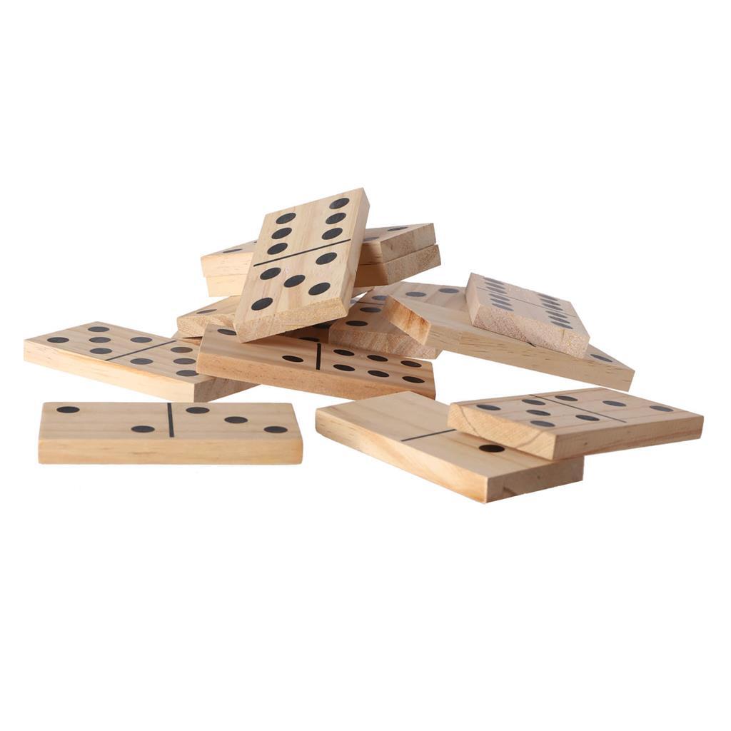Alert outdoor spel domino xl hout 7,5 x 15 cm 7,5x15cm
