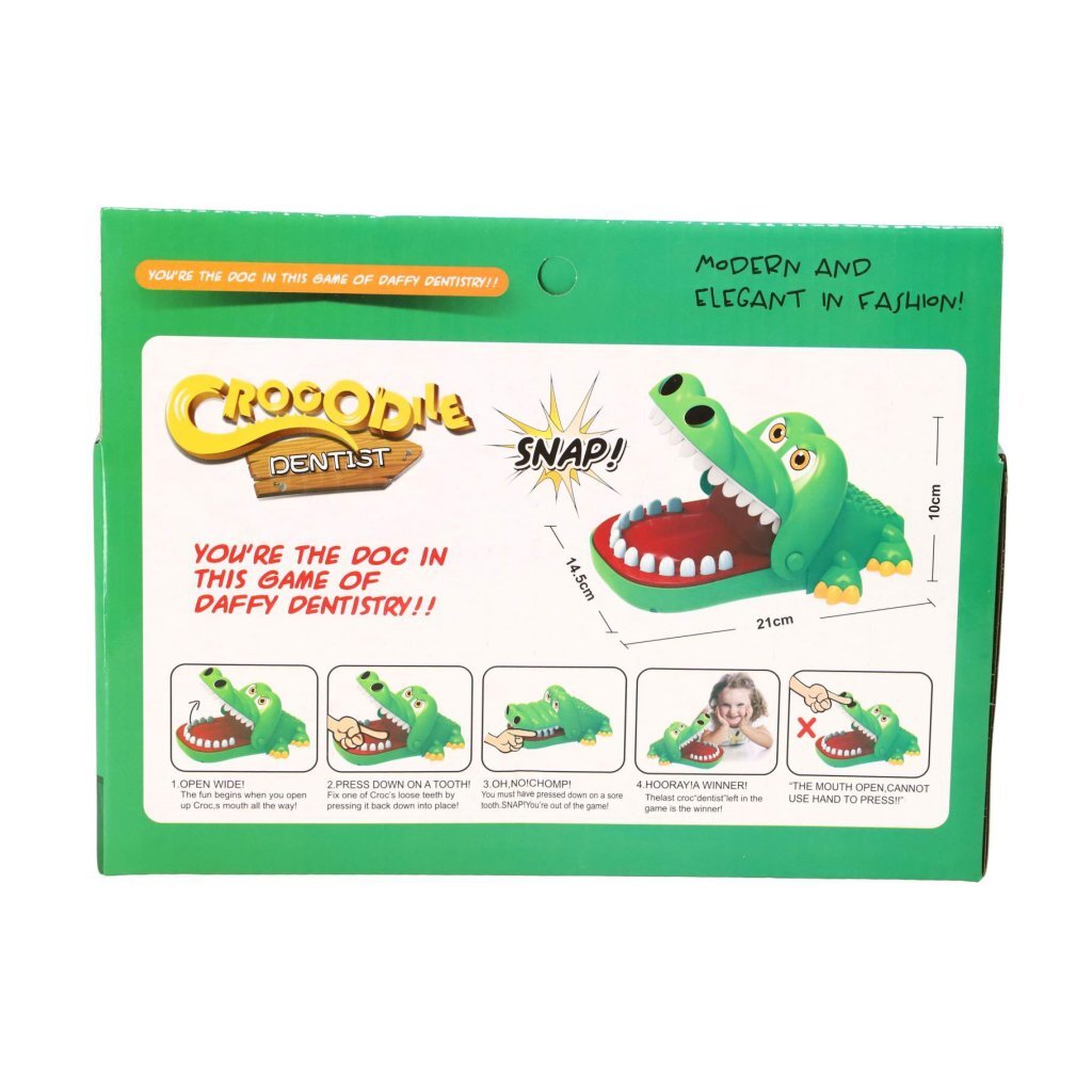 Osa spel krokodil bijt groot | 4 stuks