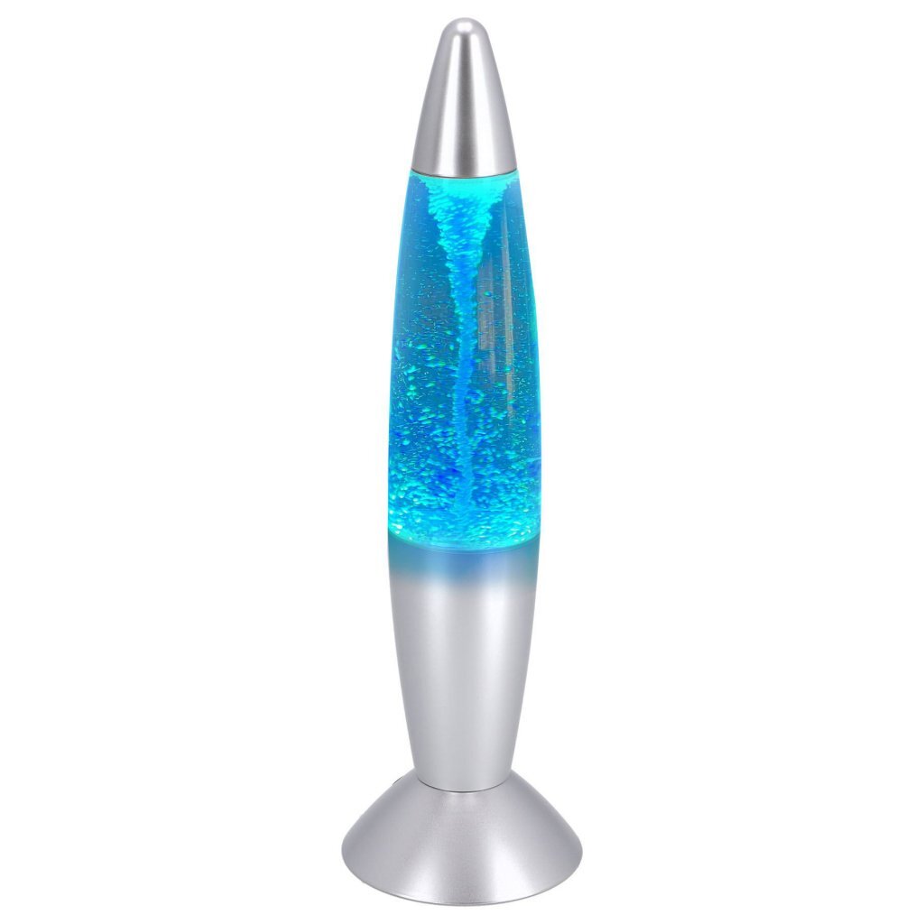 Overige merken party time tornado led lamp 35 cm transparant zilver