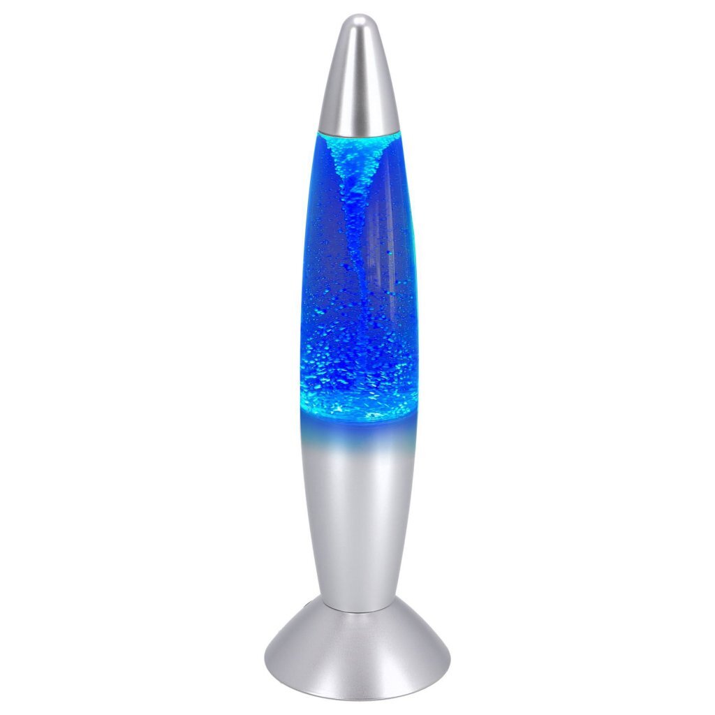 Overige merken party time tornado led lamp 35 cm transparant zilver