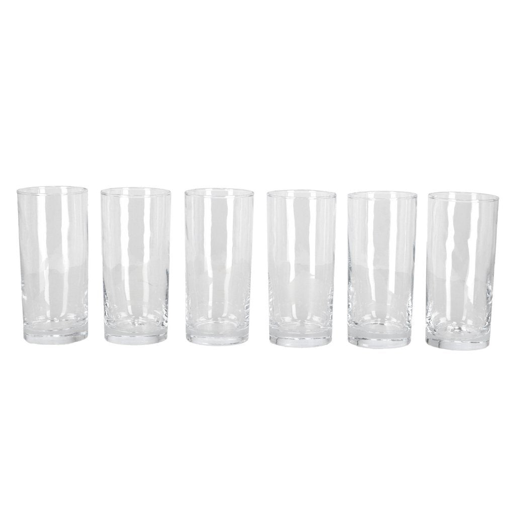 Daily home longdrinkglazen 280 ml 6 stuks transparant