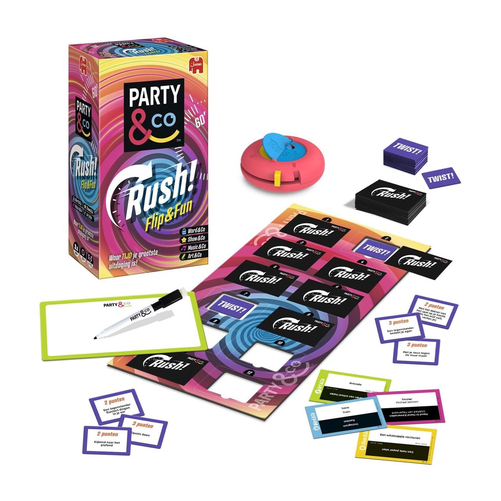 Jumbo party co. rush spel