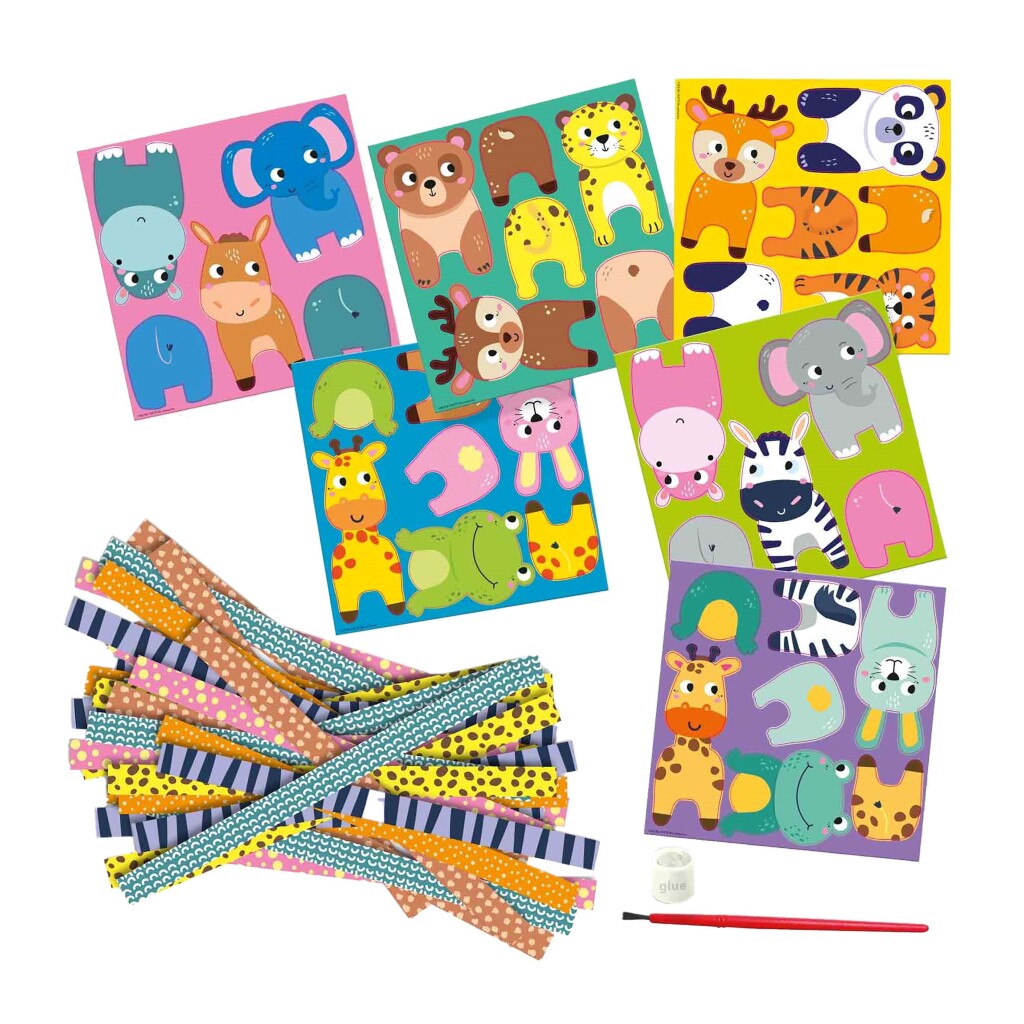 Six creative mousetrap animals | 4 pieces