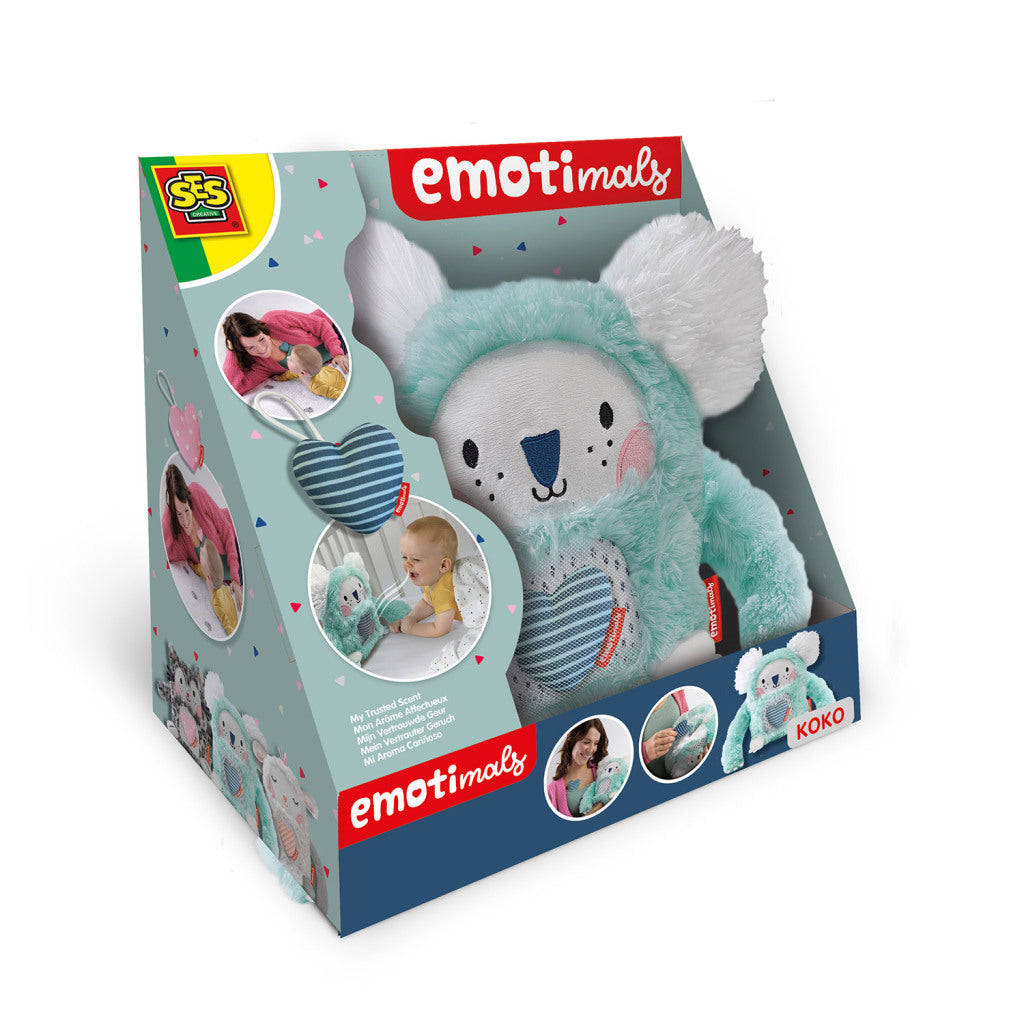Ses creatieve emoties mijn vertrouwde geur koko knuffel