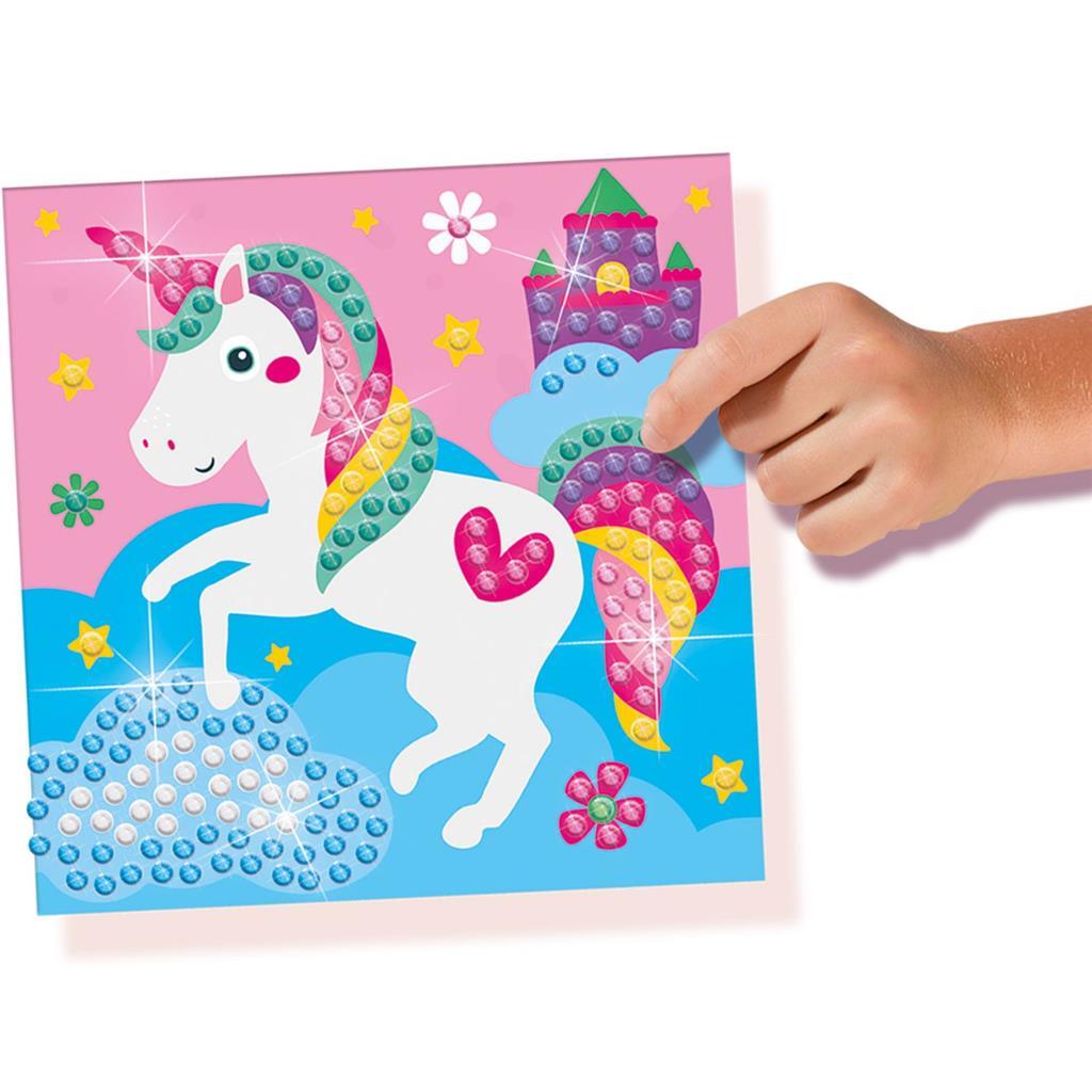 Ses diamond painting - vrolijke dieren