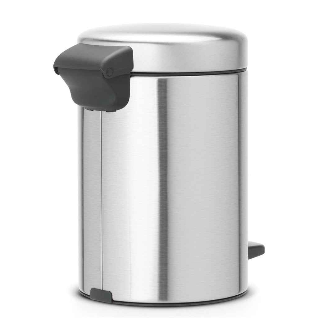 Brabantia pedaalemmer newicon 3l mat staal vingerafdrukbestendig