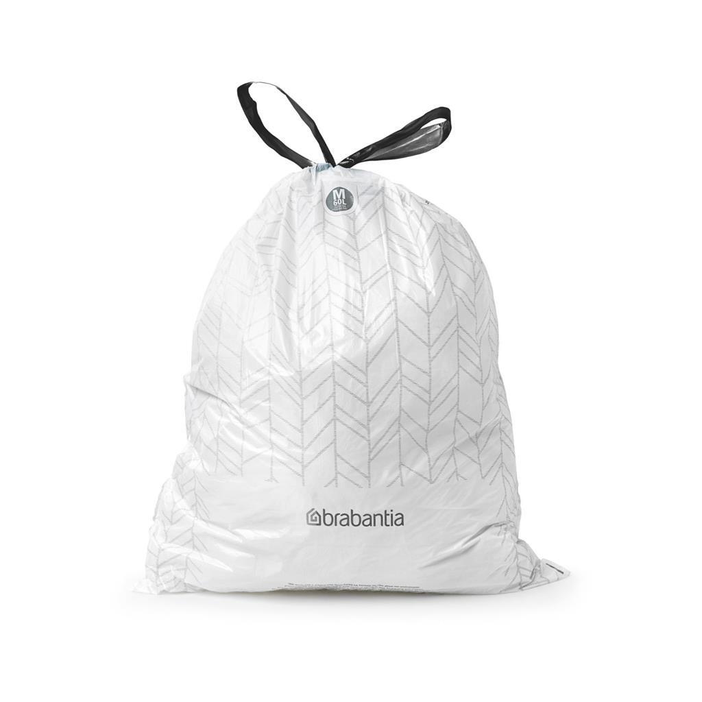 Brabantia perfect fit afvalzakken m 60l 10 stuks