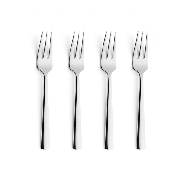 Amefa gebaksvorkjes moderno 4 stuks