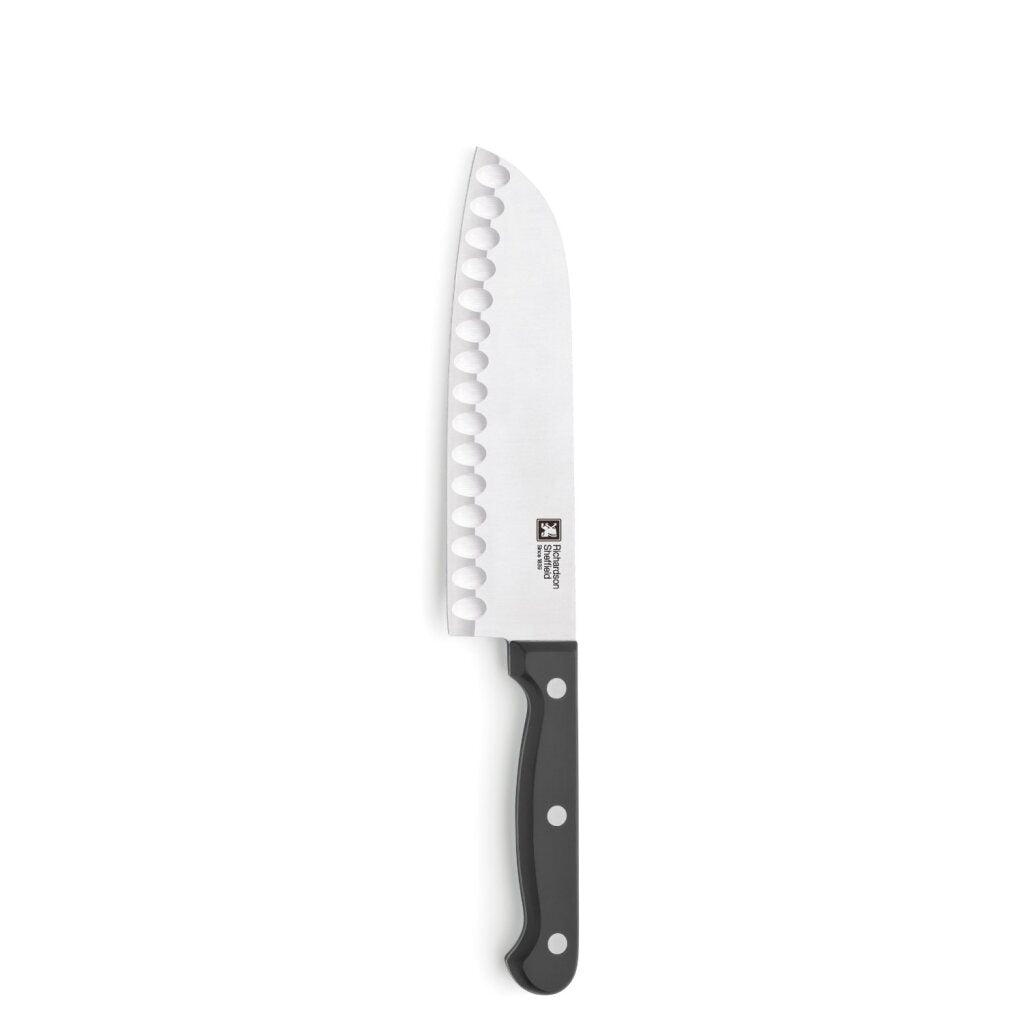 Richardson sheffield artisan santokumes 17,5 cm RVS zwart