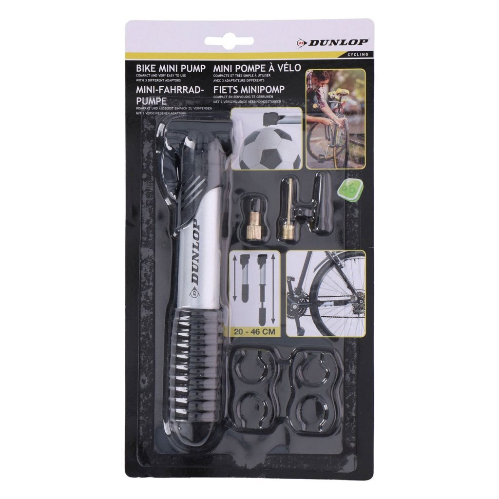 Dunlop fietspomp mini set
