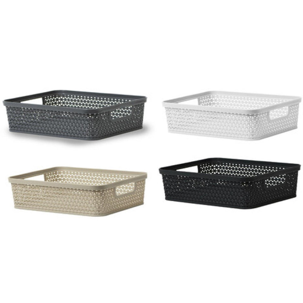 Lifetime mand kunststof 36x30x8cm mand kunststof 36x30x8cm