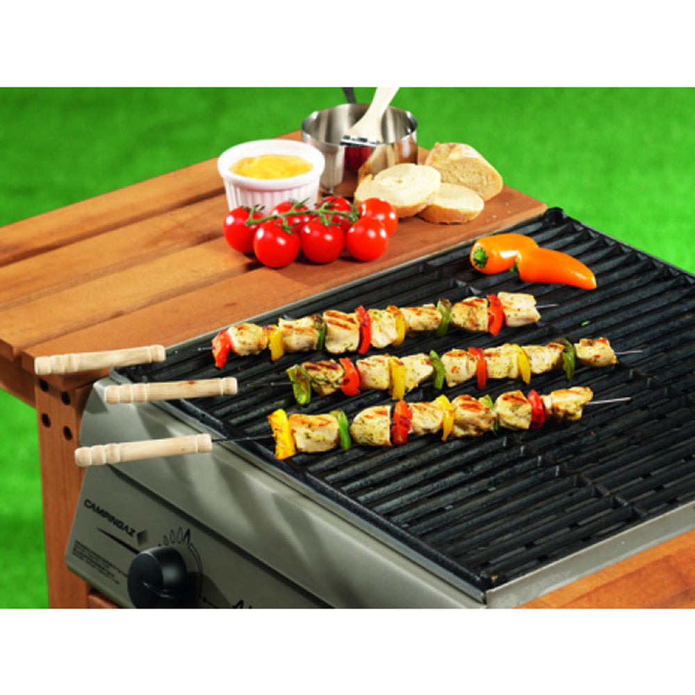 Bbq barbecue pennen spiezen 38.5cm 4 stuks