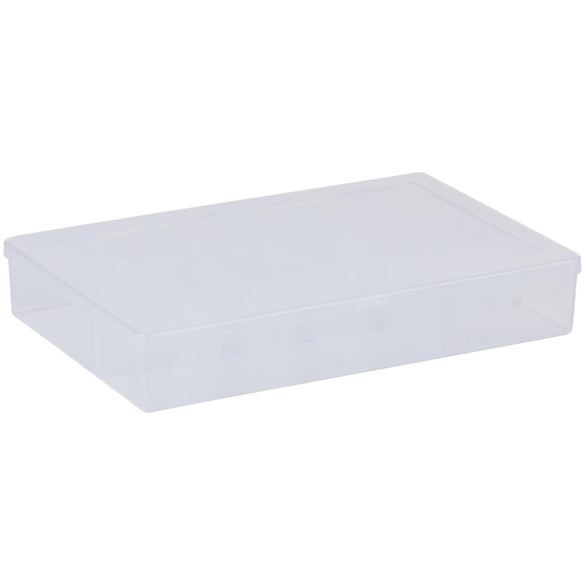 Transparante opbergboos, 26,7cm