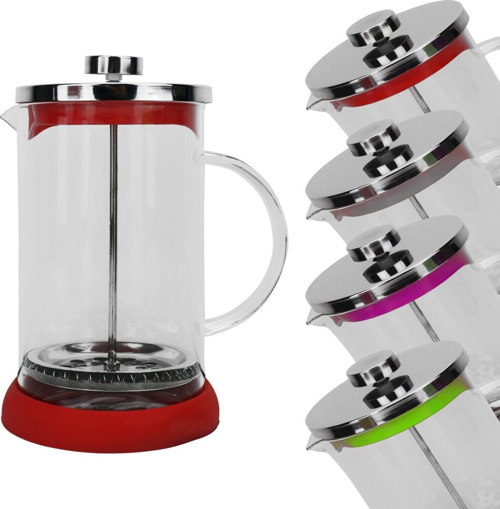 Cuisine elegantie koffiemaker 800 ml rood