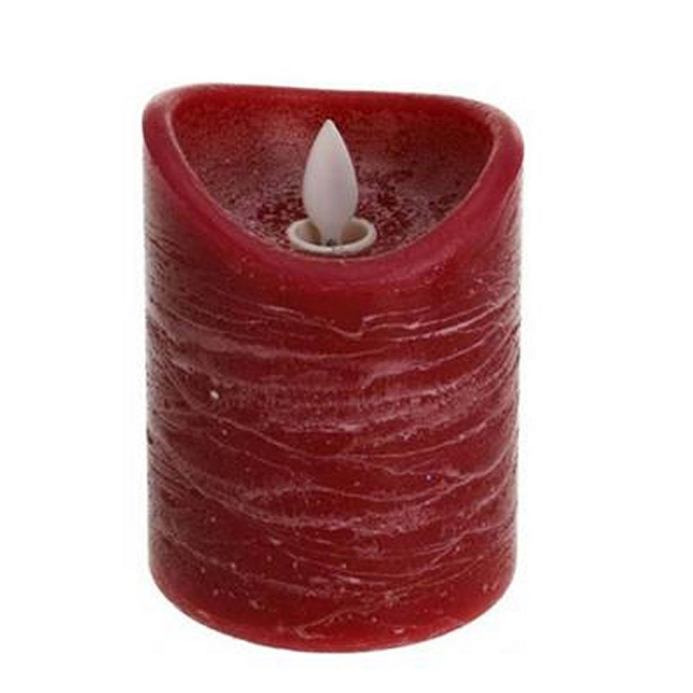 CT Ledkaars Dansvlam Rood + Timer