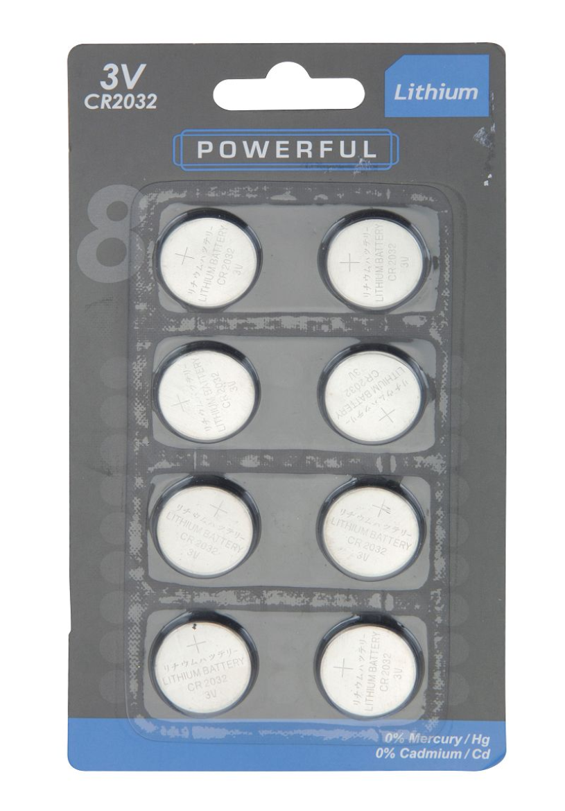 Button cell batteries CR2032