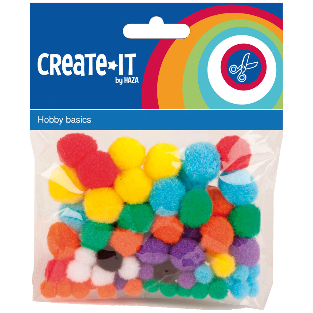 Maak het hobbyset pompons