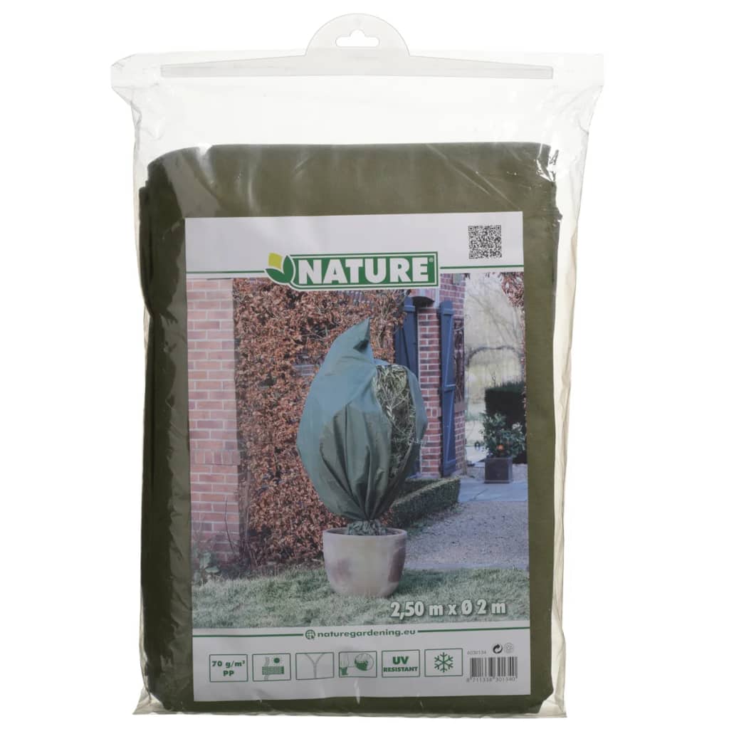 Nature winterafdekhoes met ritssluiting, voor grote medit