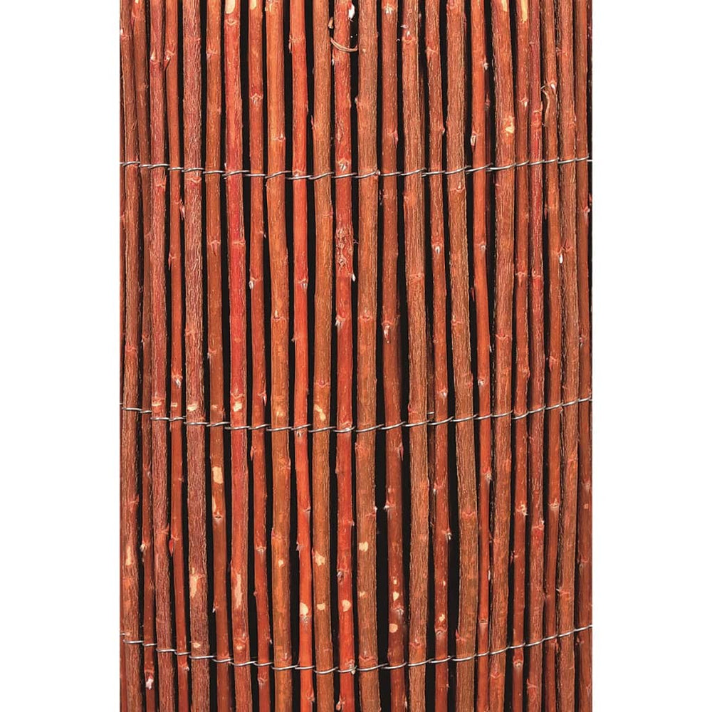 Natuur tuinscherm 1x3 m 10 mm dik wilgen