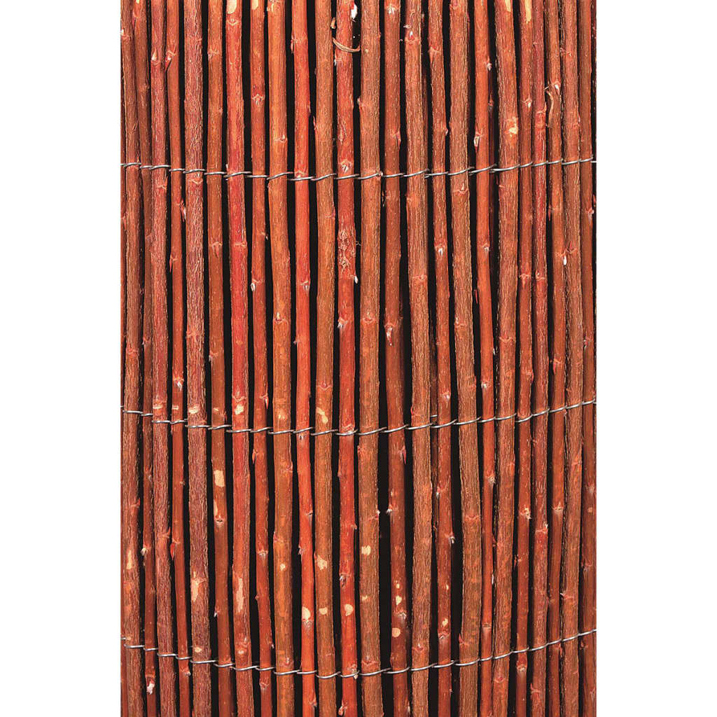 Natuur tuinscherm 1,5x3 m 10 mm dik wilgen