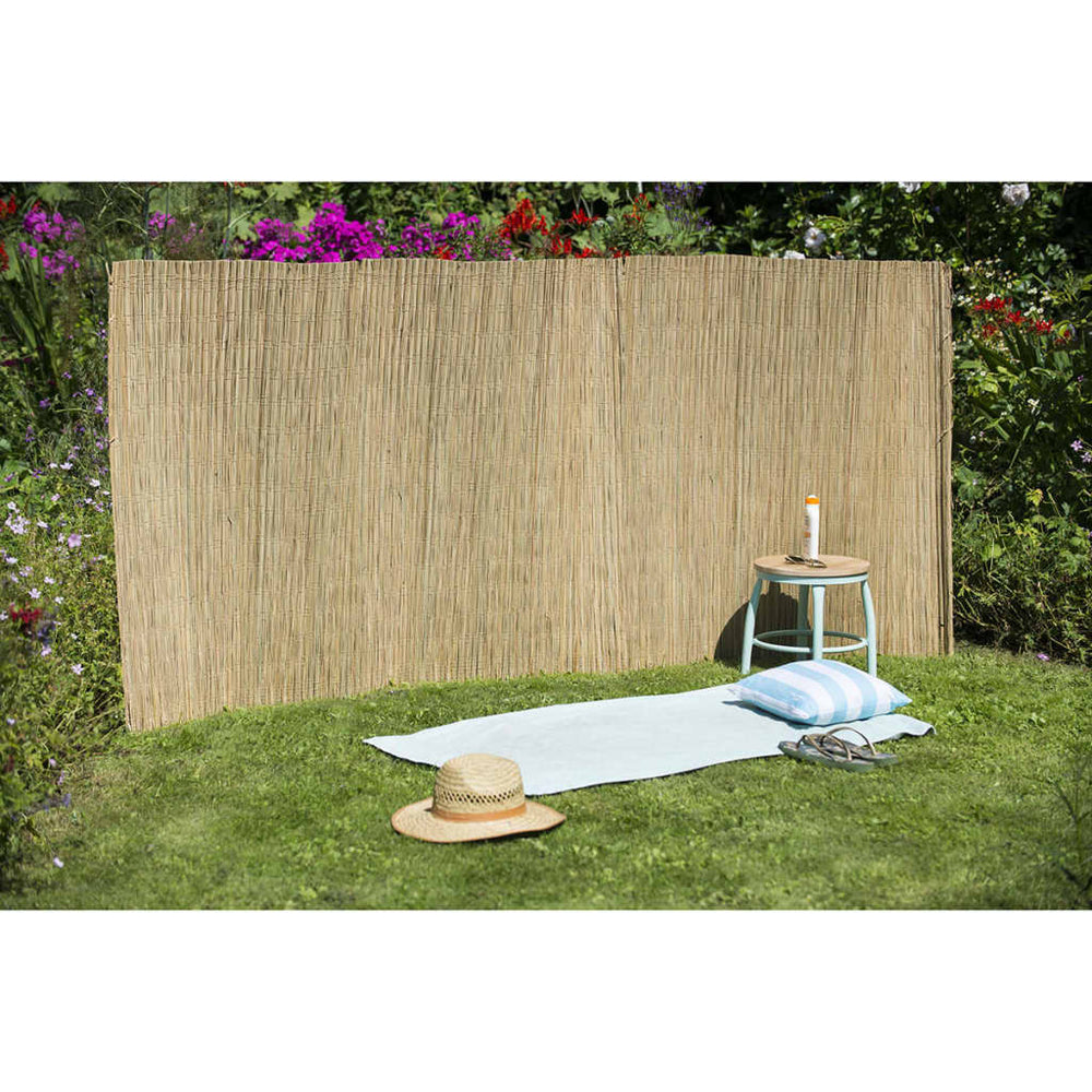 Natuur Natuur Tuinscherm 1,2x3 m zeggeriet