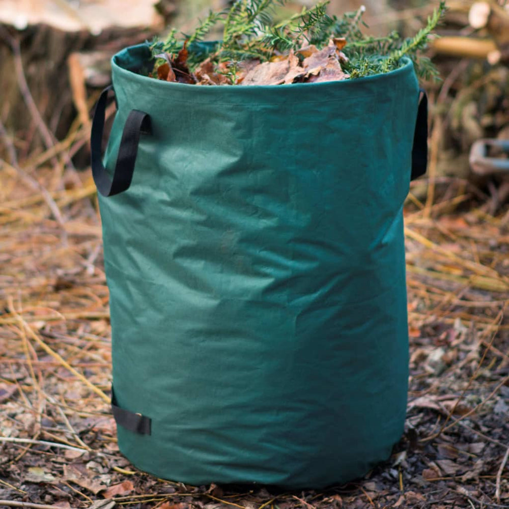 Natuur tuinafvalzak rond 240 l groen