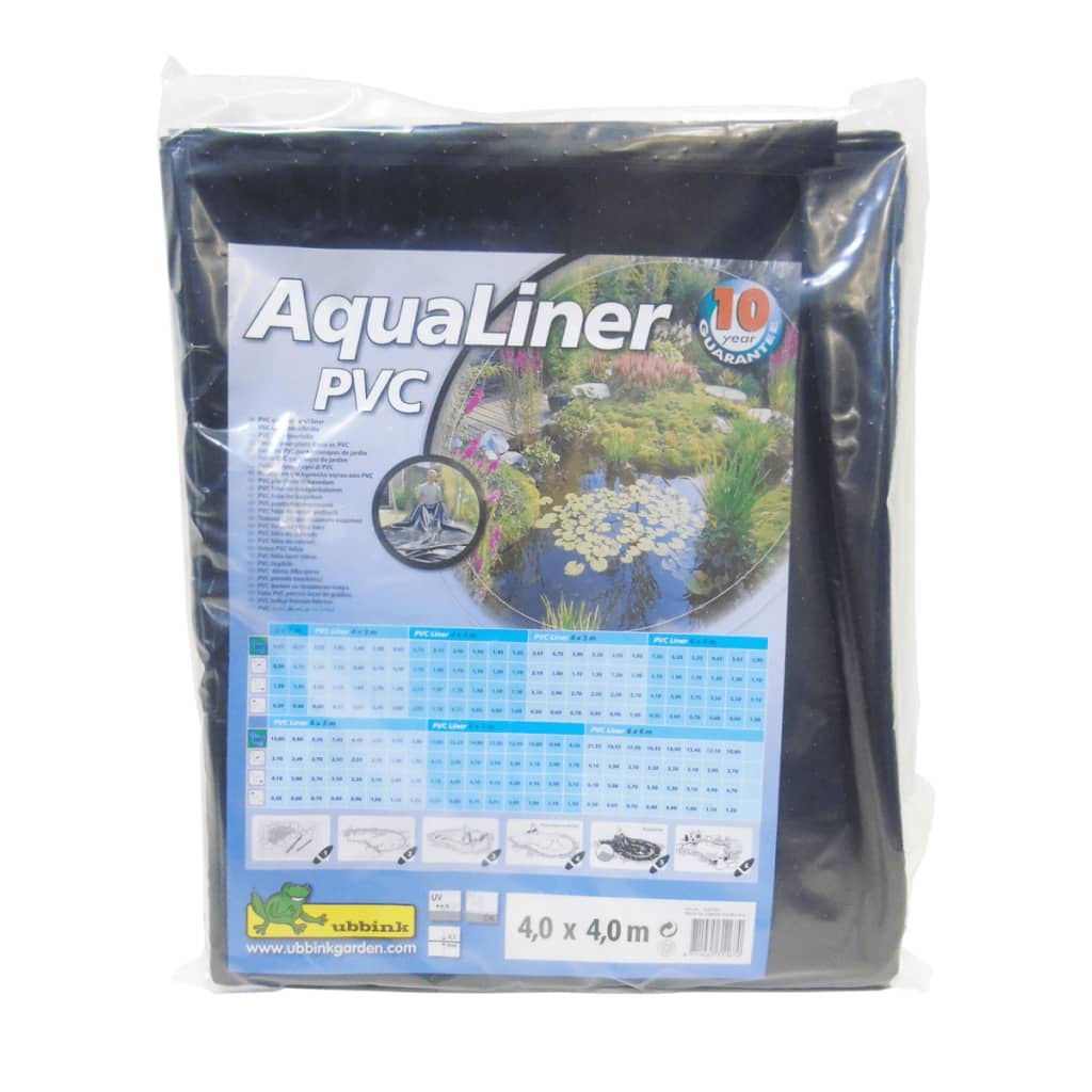 Ubbink vijverfolie aqualiner 4x4m pvc 1062794