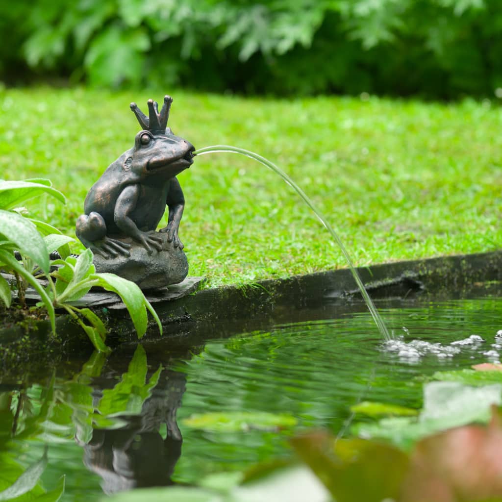 Ubbink spuitfiguur kikkerkoningin waterornament