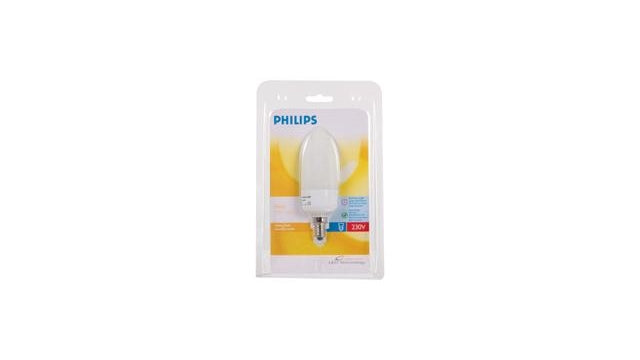 Philips 2010077026 decoled kaars 1w e14 reflector ledlamp