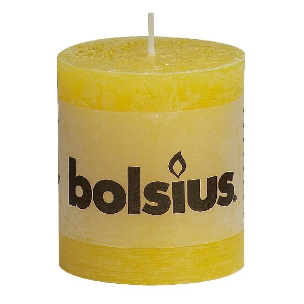 Bolsius Bolsius Stompkaars Geel 8x7cm