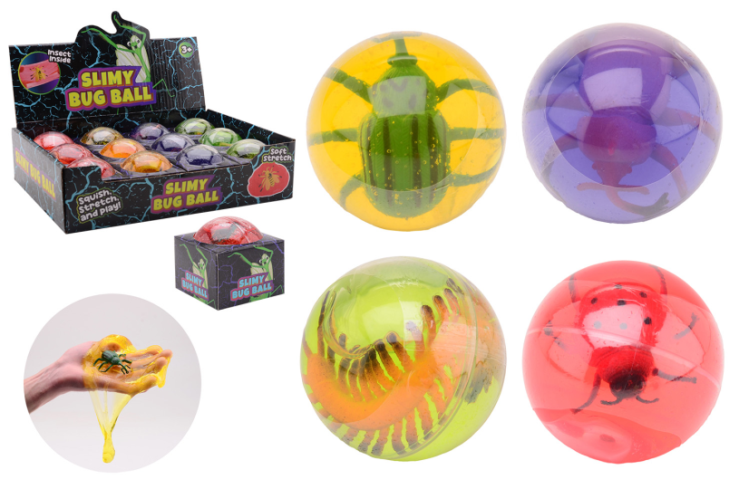 Johntoy slijm met insect - 6cm