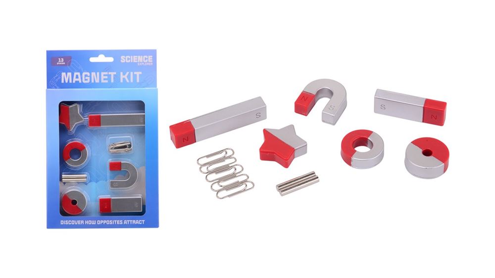 Johntoy Science Explorer Magneetset, 13dlg.