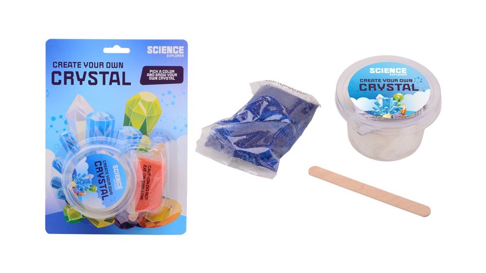 Wetenschapsonderzoeker Kristal Maken