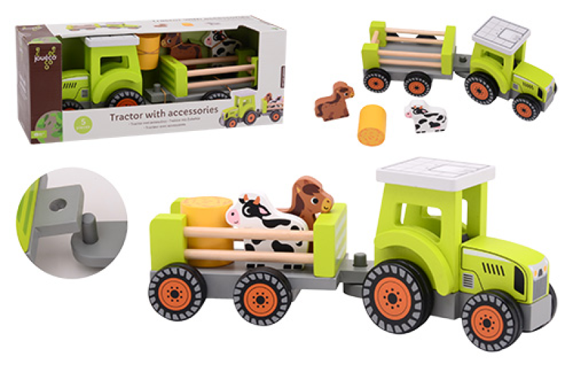 Joueco tractor met accessoires