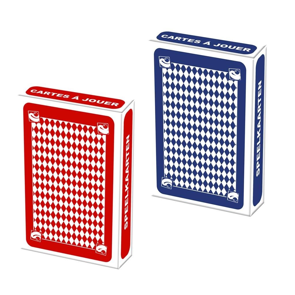 Clownspellen speelkaartenset 2 stuks