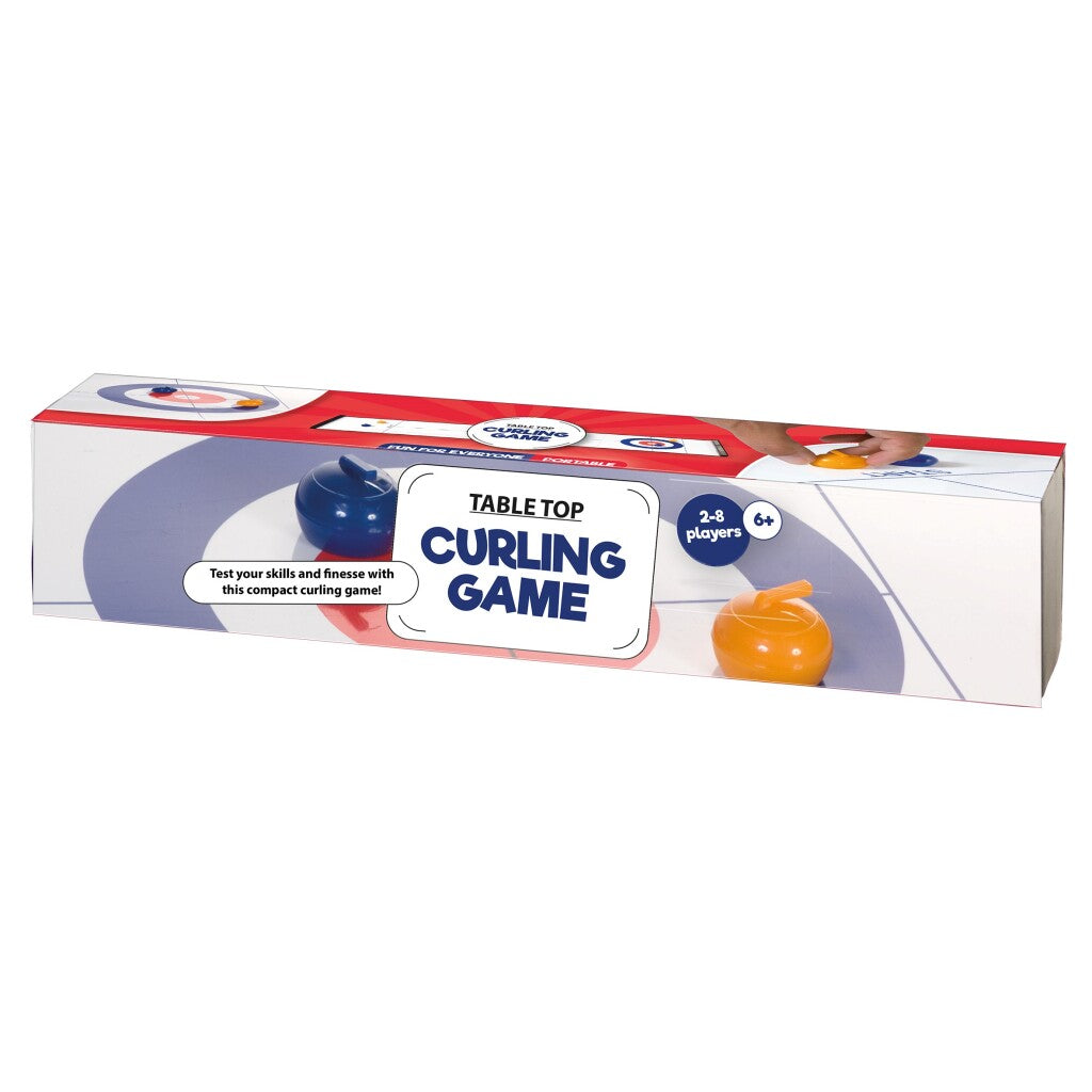 Clownspellen tafel-curling met 8 stenen