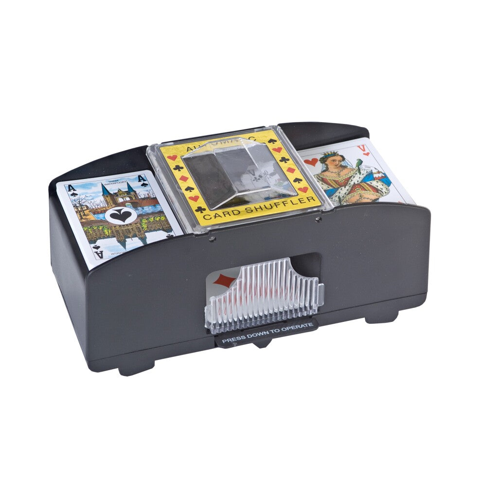 Clownspellen kaartschudmachine