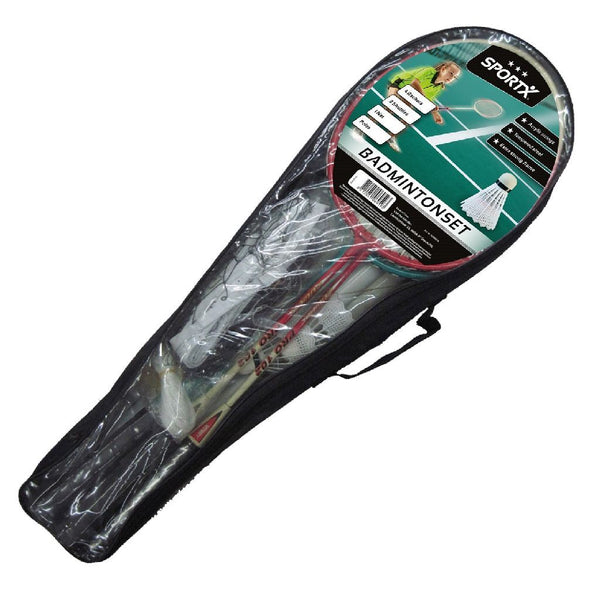 Sportx badmintonset 18-delig