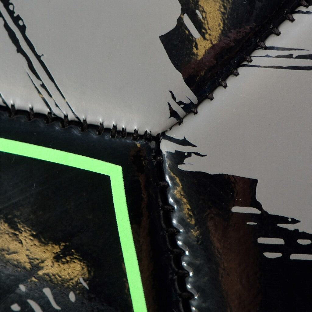 Sportx voetbal grijs zwart 330-350gr